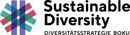 Logo der Diversitätsstrategie der BOKU mit Sternsymbol und dem Claim Sustainable Diversity