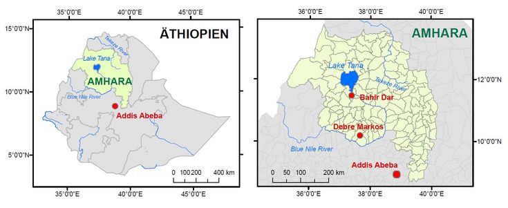 Overview Map Ethiopia