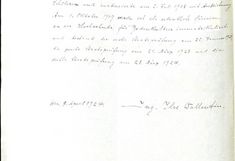 Handschriftlicher Lebenslauf Ilse Wallentin, 9. April 1924, Seite 2 von 2