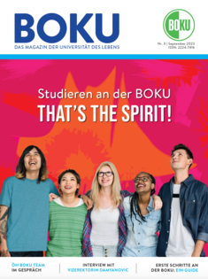 BOKU Magazin Cover 3/2023