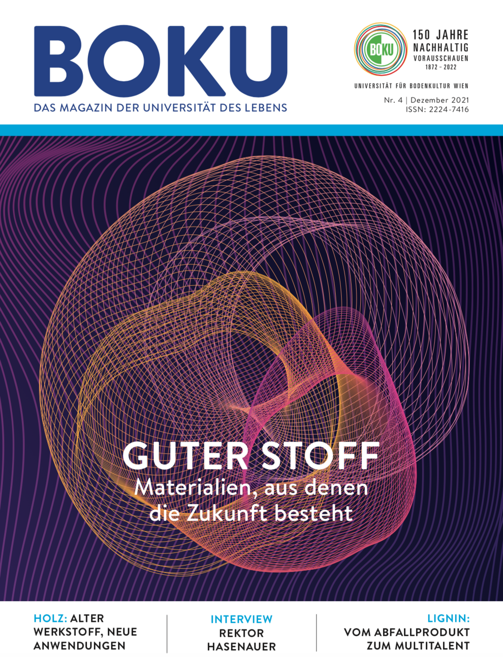 Cover BOKU Magazin 4/2021