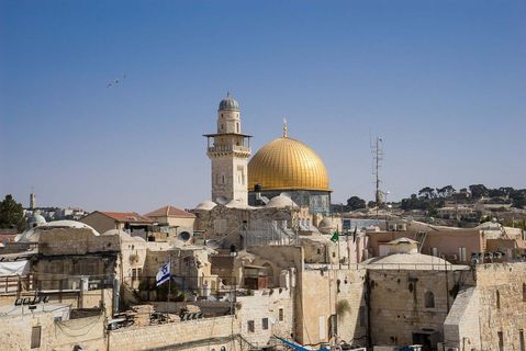 picture over city of jerusalem