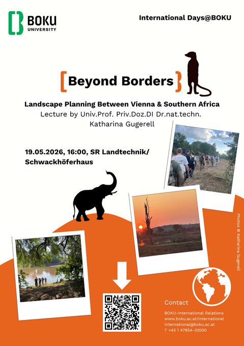 Poster for the presentation on Southern Africa Landscape field trip on 19 May 2026