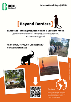 Poster for the presentation on Southern Africa Landscape field trip on 19 May 2026