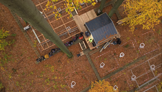 Birds-eye view of the DRAIN Station