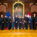 Ass.Prof.i.R. DI Dr. Andreas Hofinger-Horvath, Univ.Prof. Dr. Gottfried Holzer und Ao.Univ.Prof.in i.R. DIin Dr.in Erika Staudacher wurden für ihre herausragenden Verdienste um die Universität ausgezeichnet.