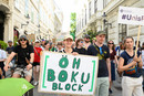 Die BOKU nahm zahlreich an der Demonstration teil (©BOKU/Peter Zeschitz))