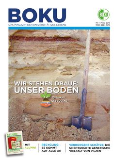 BOKU Magazin Cover 1 / 2015