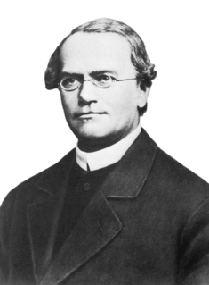 Porträt von Gregor Mendel