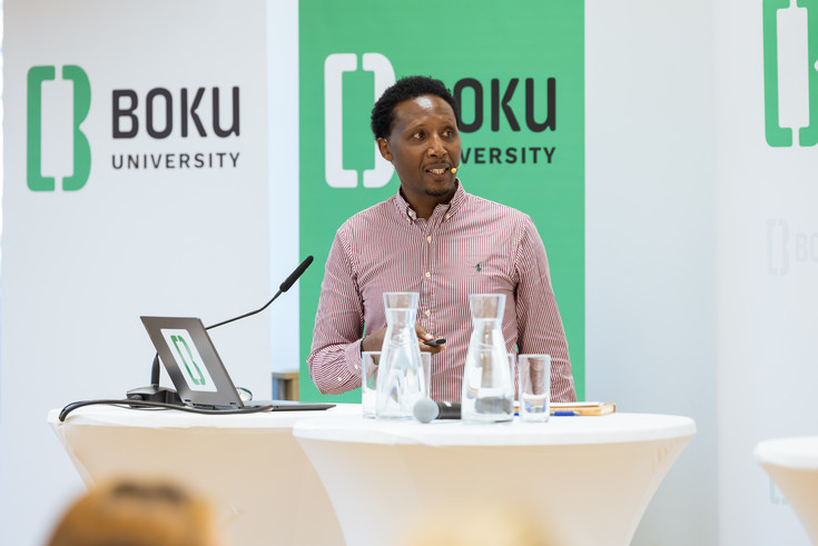 Steven Rukundo Steven Runo lehrt an der BOKU