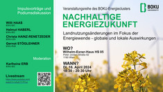 Rapsfeld im Vordergrund, im Hintergrund Windräder verschwommen