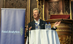 Preisträger Rudolf Krska referiert im historischen Festsalen der Universität Kopenhagen (©BOKU)