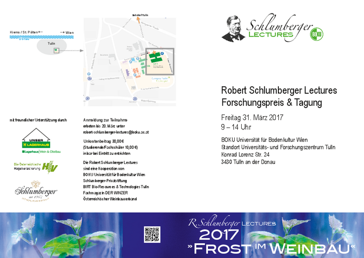 Robert Schlumberger Lectures 2017 Folder Folder zum Download