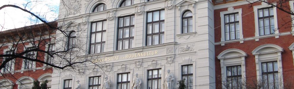 Aufnahme vom Haupteingang Gregor Mendelhaus.