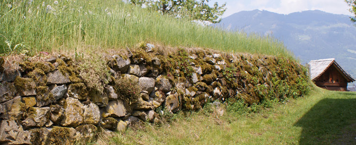 Trockensteinmauer