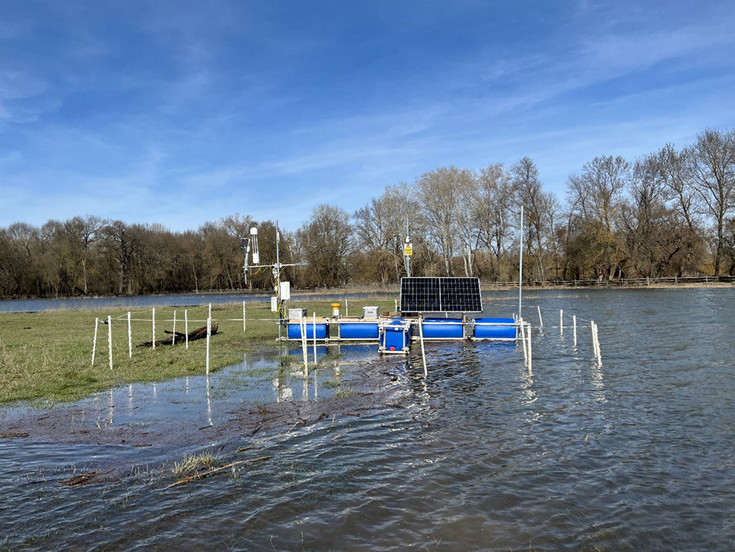 measuring station in Marchegg