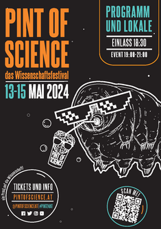Barrierefreiheit) Pint of Science das Wissenschaftsfestival: 13-15 Mai 2024 Tickets und Info unter pintofscience.at  