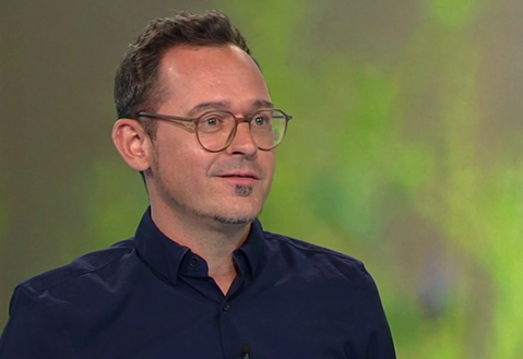 ORF on Screenshot von Daniel Dörler in der Sendung "Aktuell nach eins".