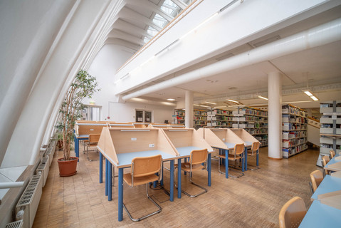 Reading room. BOKU University Library. by Thomas Guignard