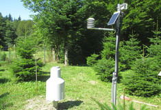 Precipitation measuring station K2 Mehlbeerleiten