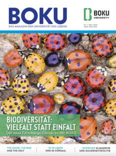 Cover des BOKU Magazins 1/2024