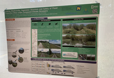 Photographed poster