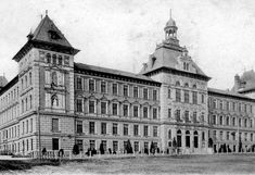 BOKU Gebäude Mendelhaus um 1907 mit Blick auf die Hauptfassade von der Straßenseite