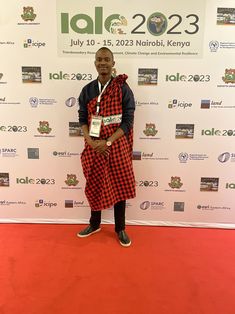 Ephraim Mpofu hält einen informativen Vortrag auf dem IALE-Weltkongress 2023