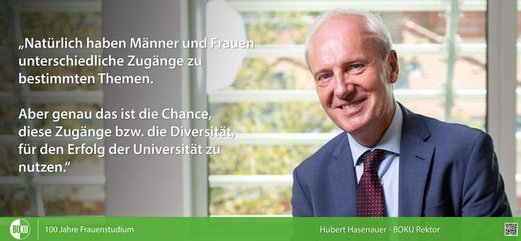 BOKU Rektor Hubert Hasenauer