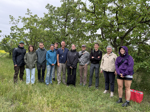 Group picture at Jedlersdorf showing participants
