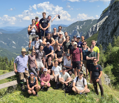 Gruppenbild am Hochschwab