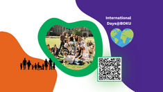 Image with a QR code for an online workshop on inclusion as part of the Erasmus+ program