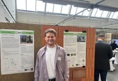 Poster presentation HEWDIG – project presentation by BSc Lars Mezger.