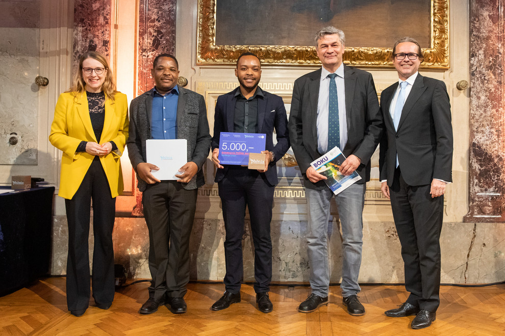 Verleihung Gründerpreis PHÖNIX