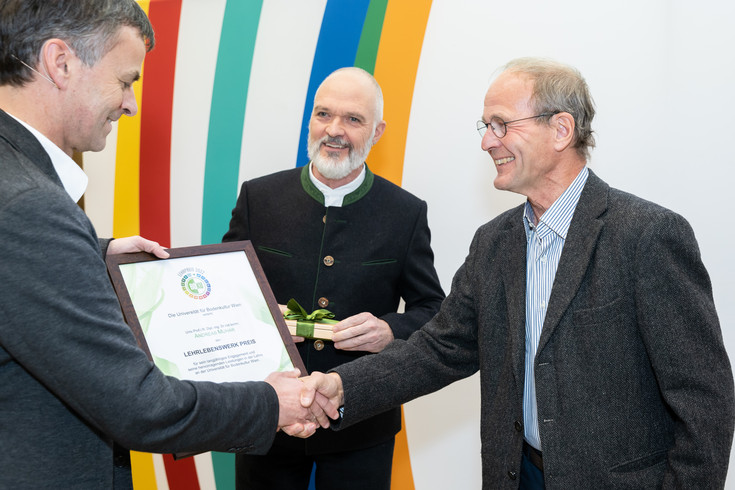 Lehrlebenswerkgewinner Andreas Muhar © Christoph Gruber