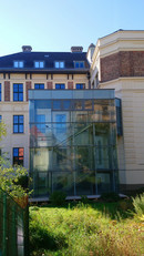 Fluchtstiege mit Vogelschutz © cc Lutz Giese